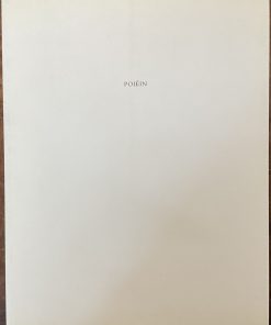 Poiein libri d’artista. Belluno, Palazzo Crepadona 1 – 23 febbraio 1997