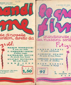 Carlo Linati, PEDRITA – IL CANTO DELL'OREADE – all'interno di "le grandi firme"