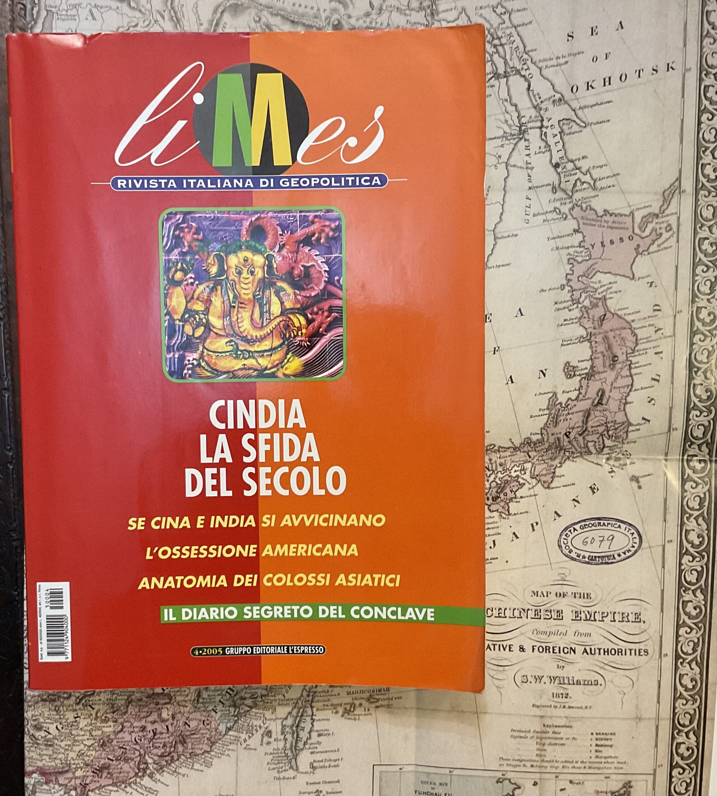 Cindia la sfida del secolo. Limes. Rivista italiana di geopolitica. N. 4 – 2005