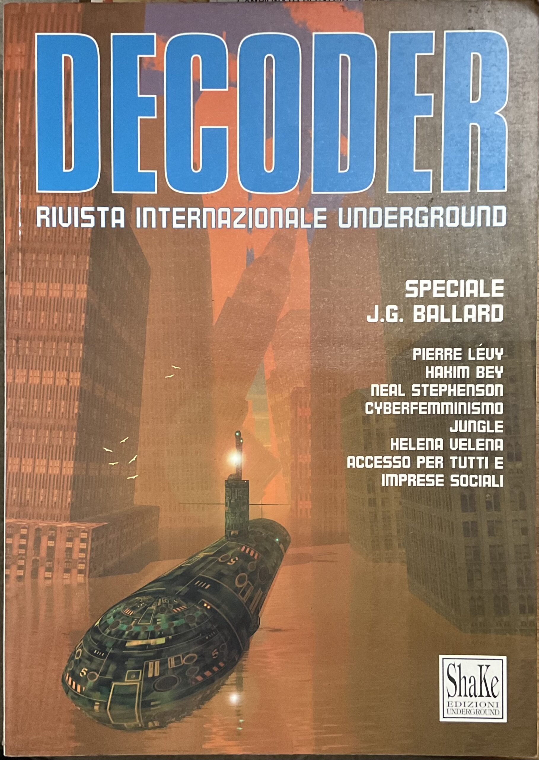 Decoder. Rivista Internazionale Underground. N. 11
